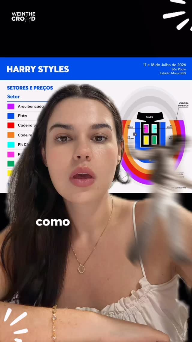 Ficou na dúvida de como serão os setores da Together Together, nova turnê do Harry Styles? Explicamos um pouquinho de como vai funcionar a estrutura dos palcos pra você decidir qual ingresso comprar. 

Os shows vão acontecer nos dias 17 e 18 de julho, no Morumbis. 💋🪩 Qualquer dúvida, deixem aqui nos comentários 👇 #harrystyles #aperture #togethertogether