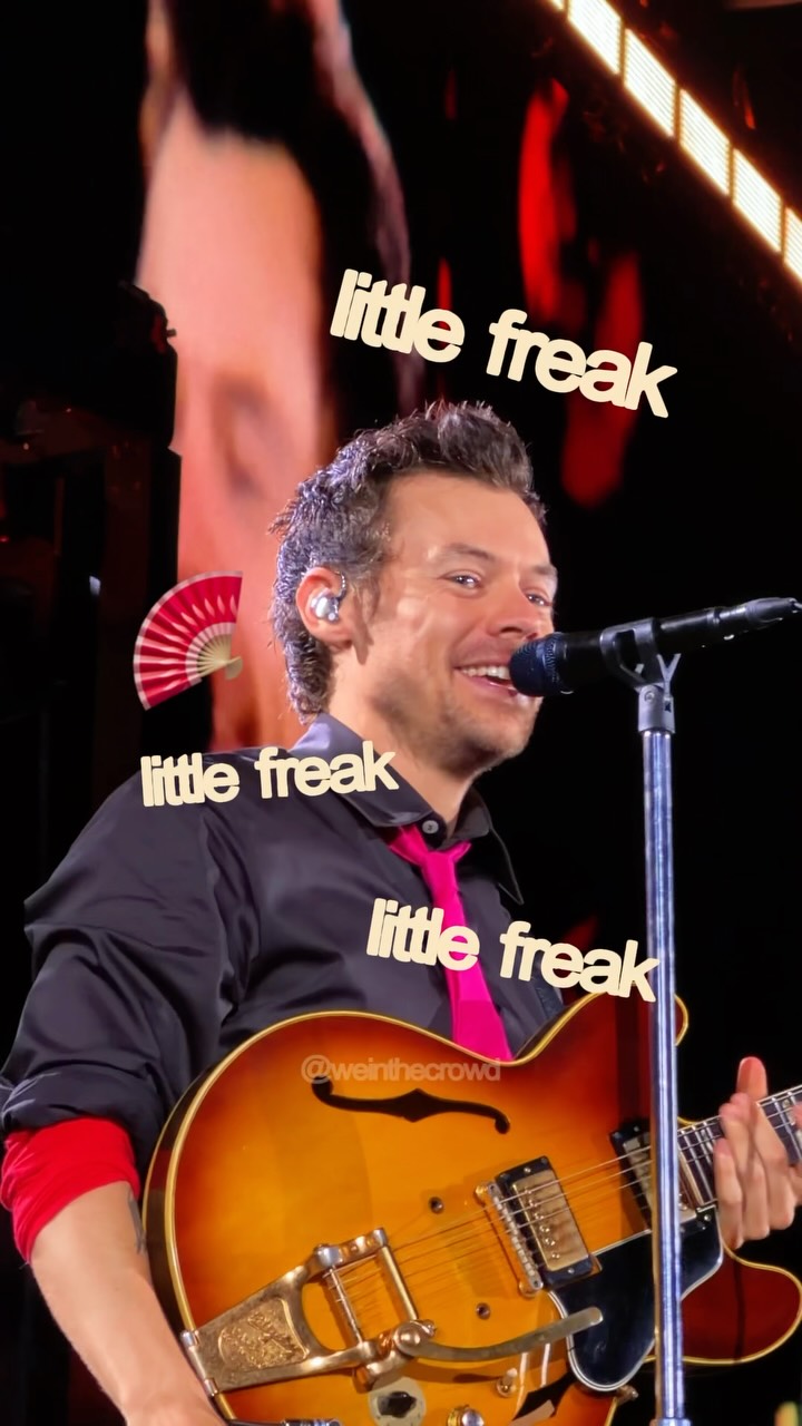 Uma história contada em duas partes: como Little Freak entrou pra setlist do último show do @harrystyles em São Paulo 💜 @hshq @togethertogether 

não teve jeitoooo

#harrystyles
