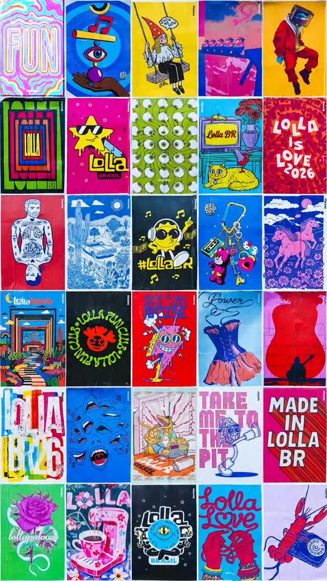 A festa acabou há uma semana mas ainda estamos aqui… E se nós sorteássemos um lambe-lambe de um headliner…? 👀 

#lollapaloozabr #lollabr