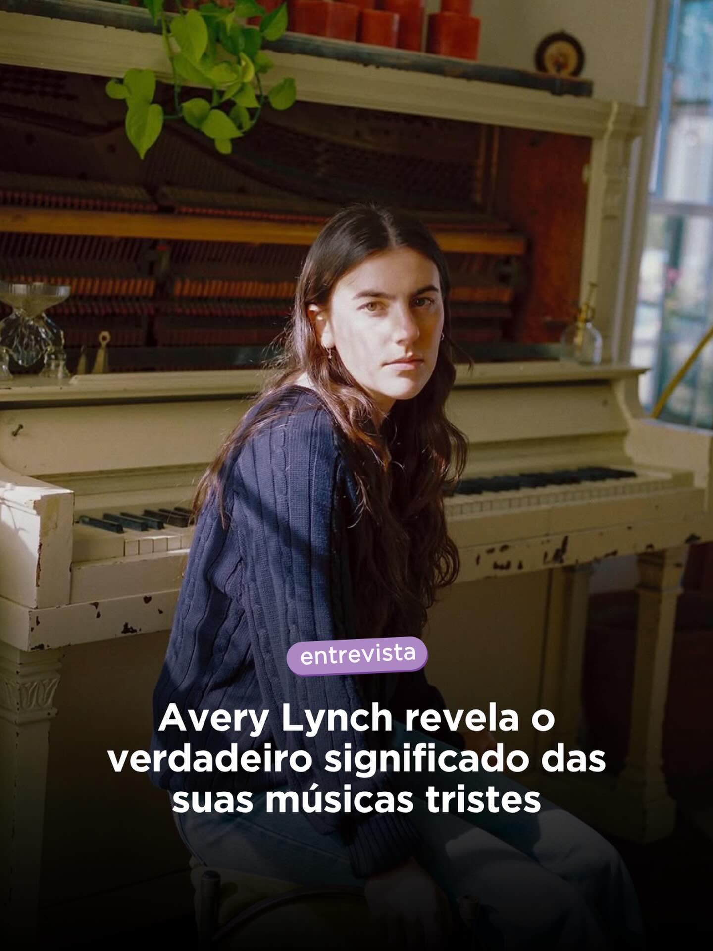 Avery Lynch está preparada para se tornar a sua artista favorita! A cantora vem conquistando ouvintes ao redor do mundo com suas composições emocionantes e com sua voz delicada que transforma sentimentos em melodias que vão te fazer chorar. Uma artista promissora que com certeza merece um espaço na sua playlist. 

Ficou curioso? Vem conferir o que ela tem a dizer na nossa entrevista no YouTube e confira a matéria completa já disponível no site! weinthecrowd.com

#averylynch