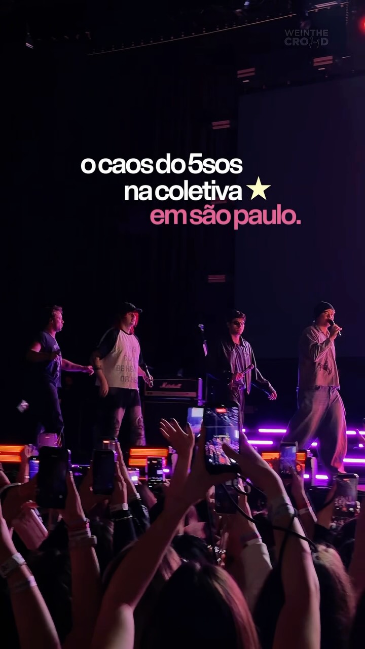 Caos é com eles! As perguntas dos fãs (também conhecidos como repórteres) podem ser meio doidas, mas pense numa banda que consegue responder pior ainda. 🌟

O @5SOS se apresentou em São Paulo na semana passada, e com o pacote VIP, os fãs se tornavam jornalistas e podiam fazer perguntas. Fomos ver de pertinho à convite da @umusicbrasil o desenrolar dessa história. 

📲 Mais vídeos nos destaques “5SOS”. 

#5sos #5secondsofsummer
