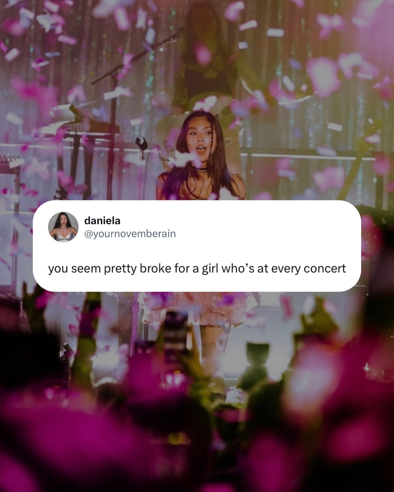 “você parece bem sem dinheiro pra uma garota que tá em todo show” a @oliviarodrigo anuncia um álbum novo e a gente já se identifica adaptando o título pra nossa realidade 😂