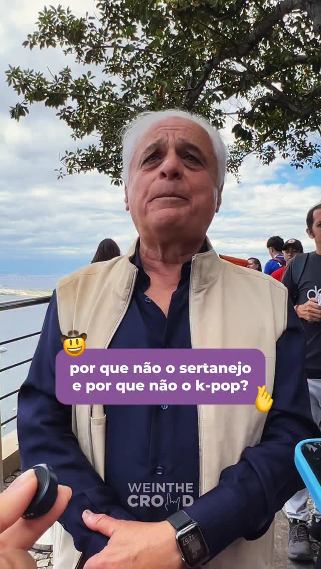 K-pop e sertanejo no Rock in Rio? Conversamos com o Roberto Medina, que afirmou estar atento nos gêneros. 👀🎸🤠🫰

“Você vai ver se sua pergunta faz sentido mais rápido do que você imagina”

#rockinrio #rockinrio2026