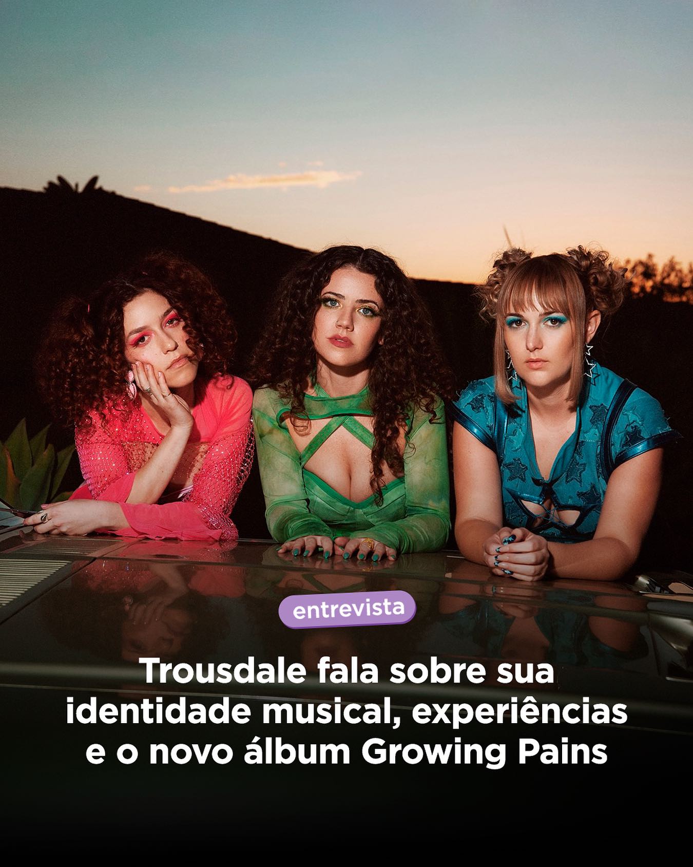 A girlband Trousdale é perfeita pra quem curte um pop influenciado pelo folk e country! Em um papo, descobrimos que elas sonham em tocar no Rock in Rio de no Lollapalooza Brasil. 🇧🇷🩷
Conversamos com Georgia, que nos contou mais sobre a identidade musical da banda e sobre o novo álbum, Growing Pains. Confira a entrevista completa em www.weinthecrowd.com
#trousdale #trousdalemusic