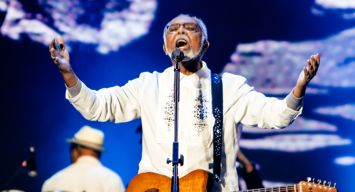 Gilberto Gil se apresenta no Rock in Rio 2026